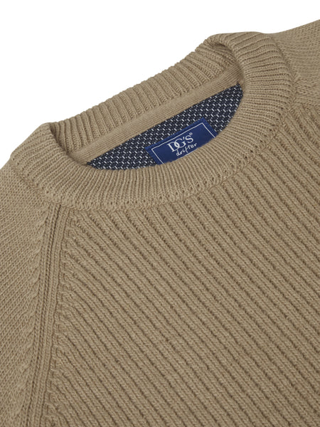 DG’s Crew Neck Knitwear - Camel