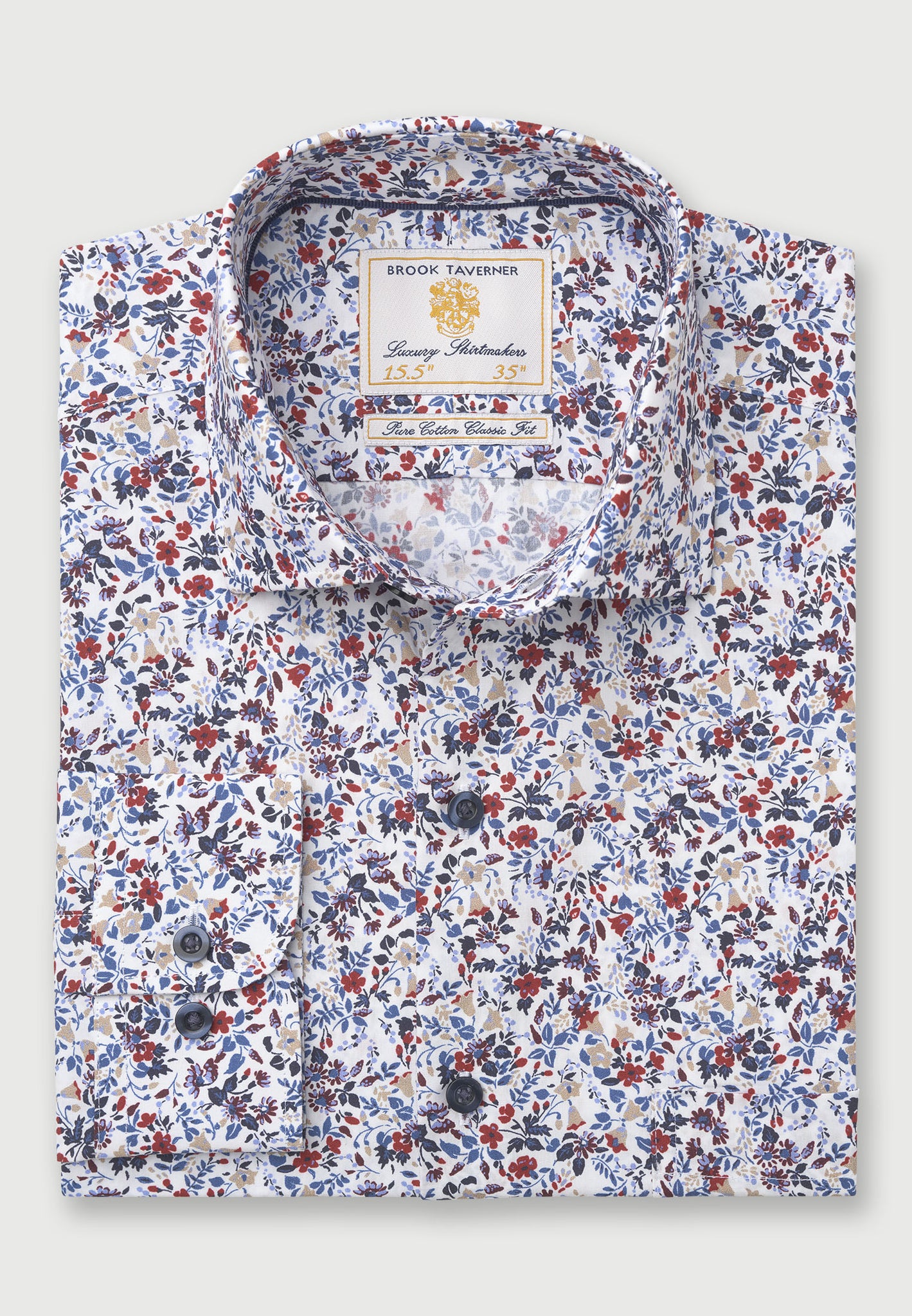 Multicoloured Floral Print Casual Shirt