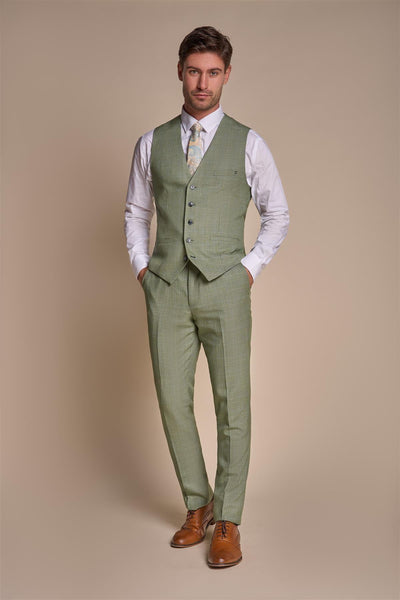 Caridi Waistcoat - Sage