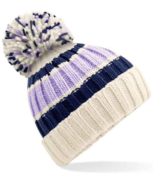 B R O K E N Chunky Stripe Beanie