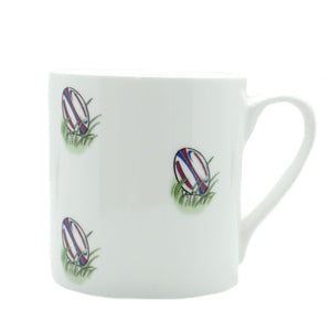 Rugby Ball Fine Bone China Mug