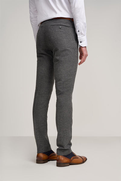 Cosmo Grey Tweed Trousers