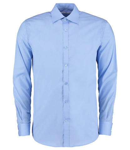 Light Blue Long Sleeve Slim-Fit Formal Shirt