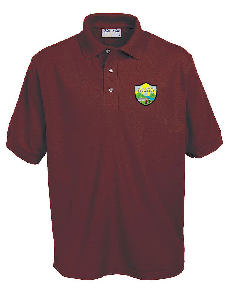 Bishops Tawton Primary Polo-shirt BURGUNDY