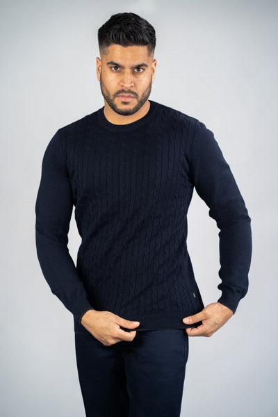 Anders Textured Knitted Jumper