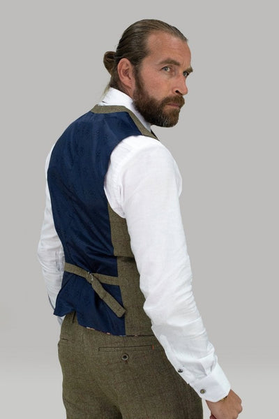 Gaston Tweed Waistcoat