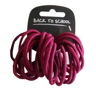 Endless Hair Elastics - Maroon