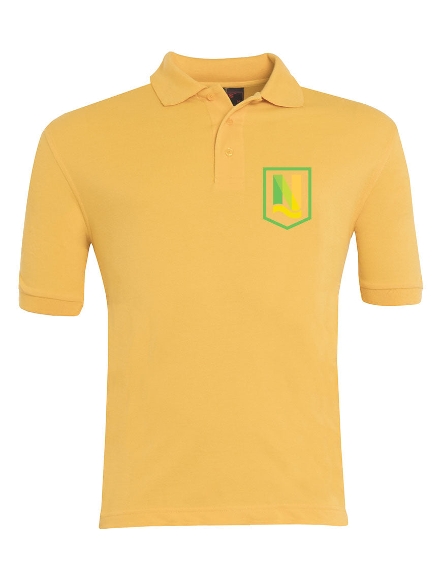 Newport Community School Primary Academy Polo-shirt GOLD