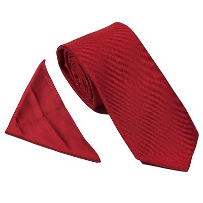 Plain Twill Tie Set