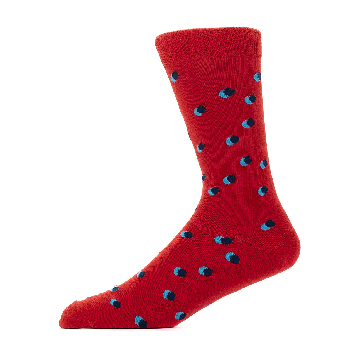 Shadow Spot Red/Navy - Organic Cotton